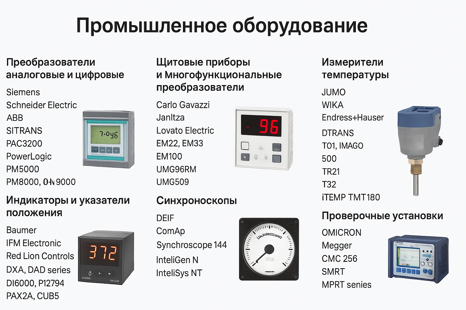 Измерительные преобразователи